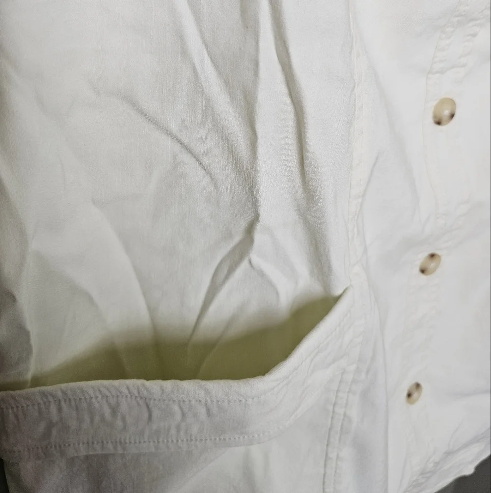 The Amelia Collared T-Back Mini Dress by Maeve Anthropologie, Ivory